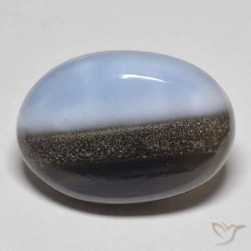 19.38ct Natural Multicolorido Opala, oval, Opaco