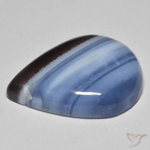 Opala Multicolorido Natural 27.91ct, Formato de pêra, Opaco