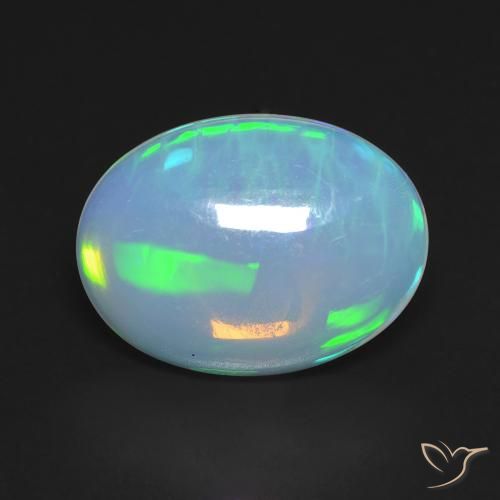 3.56ct Natural Multicolorido Opala, oval, Transparente, Photo A