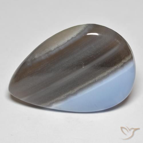 Opala Multicolorido Natural 34.61ct, Formato de pêra, Opaco