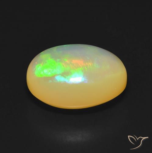 Opala Multicolorido Natural 5.16ct, oval, Transparente