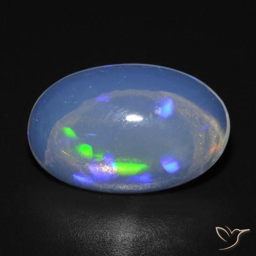 2.54ct Natural Multicolorido Opala, oval, Transparente
