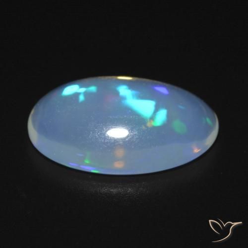 Opala Multicolorido Natural 2.54ct, oval, Transparente
