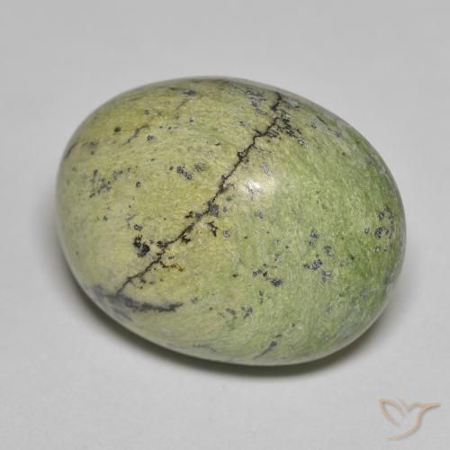 15.66ct Natural Terra Verde Opala, oval, Opaco