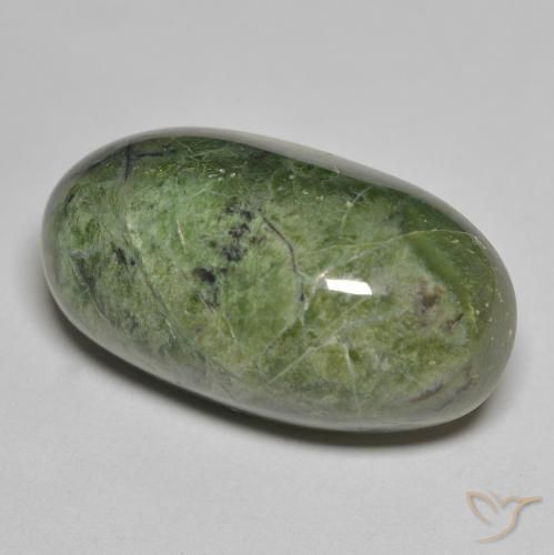 Opala Verde Terroso Natural 22.64ct, oval, Opaco