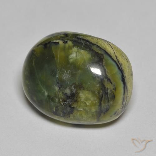 Opala Verde floresta Natural 12.72ct, oval, Opaco