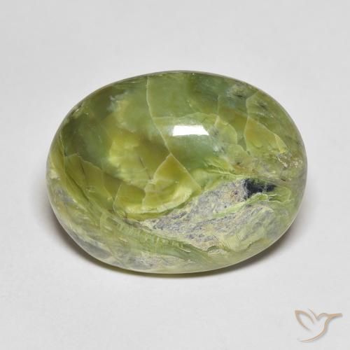 11.93ct Natural Terra Verde Opala, oval, Opaco
