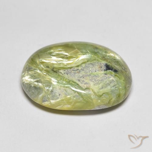 Opala Terra Verde Natural 11.93ct, oval, Opaco