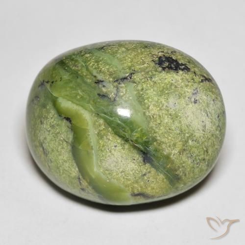 20.82ct Natural Terra Verde Opala, oval, Opaco