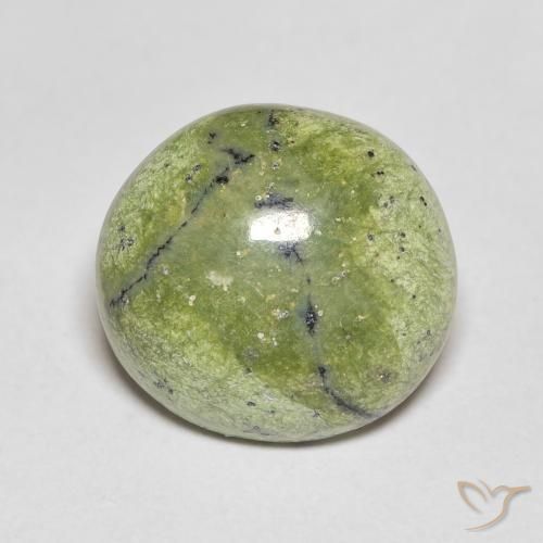 4.64ct Natural Verde amarelado Opala, oval, Opaco
