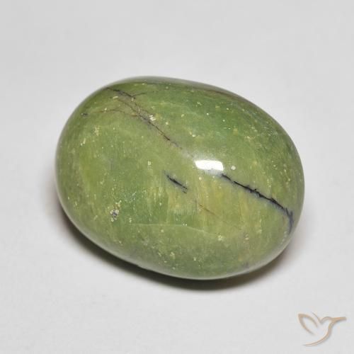 Opala verde quente Natural 12.46ct, oval, Opaco