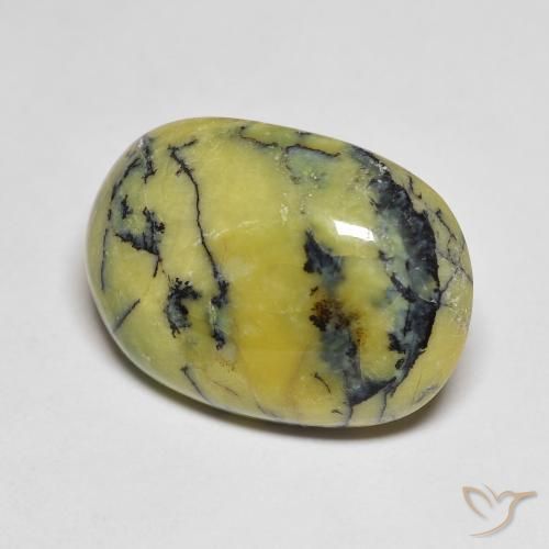 Opala verde quente Natural 9.96ct, oval, Opaco