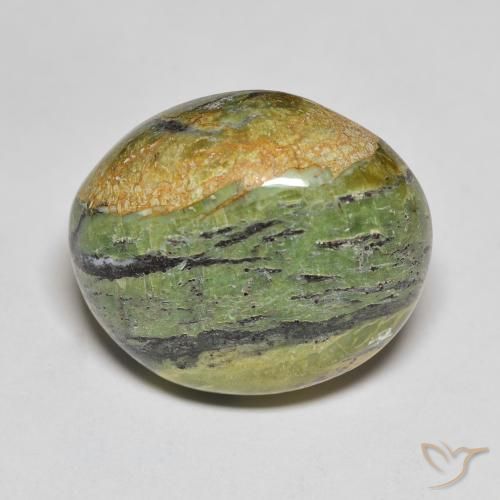 16.51ct Natural Terra Verde Opala, oval, Opaco
