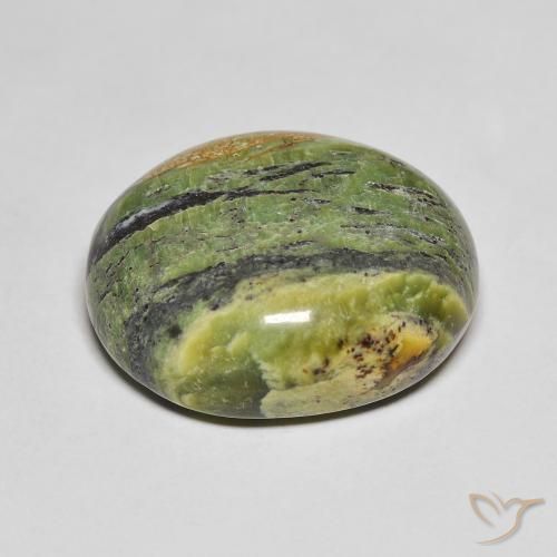 Opala Terra Verde Natural 16.51ct, oval, Opaco