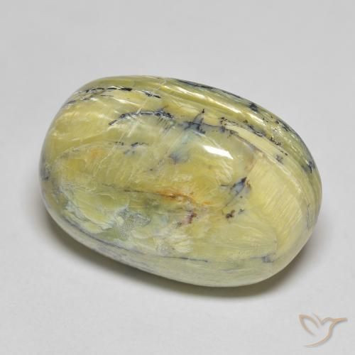 Opala Verde médio Natural 20.70ct, oval, Opaco