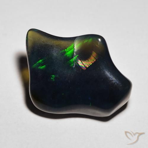 5.14ct Natural Multicolorido Opala, Chique, Translúcido