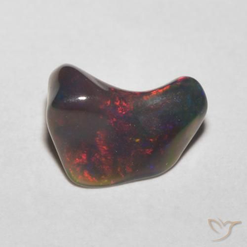 0.83ct Natural Multicolorido Opala, Chique, Translúcido