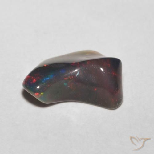 Opala Multicolorido Natural 0.83ct, Chique, Translúcido