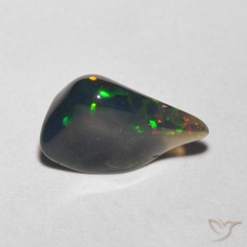 1.30ct Natural Multicolorido Opala, Chique, Translúcido