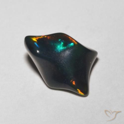 1.64ct Natural Multicolorido Opala, Chique, Translúcido