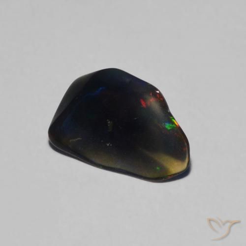 0.49ct Natural Multicolorido Opala, Chique, Translúcido