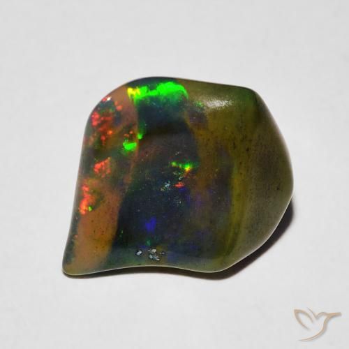 2.25ct Natural Multicolorido Opala, Chique, Translúcido