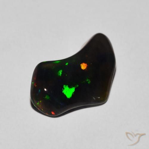 1.11ct Natural Multicolorido Opala, Chique, Translúcido