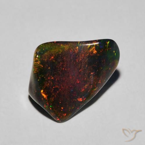 1.54ct Natural Multicolorido Opala, Chique, Translúcido