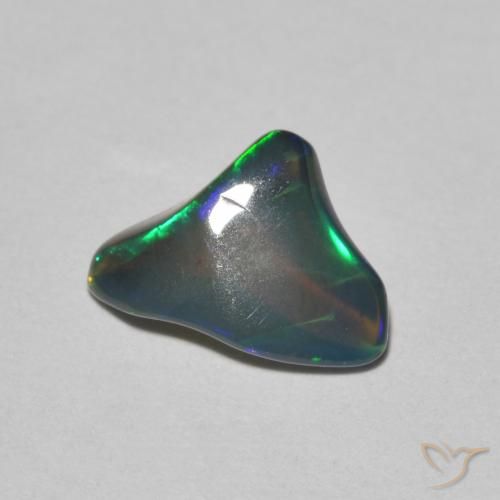 0.90ct Natural Multicolorido Opala, Chique, Translúcido