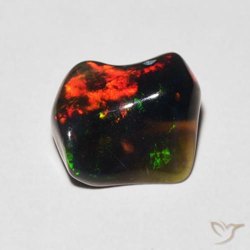 0.78ct Natural Multicolorido Opala, Chique, Translúcido