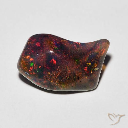 1.63ct Natural Multicolorido Opala, Chique, Translúcido