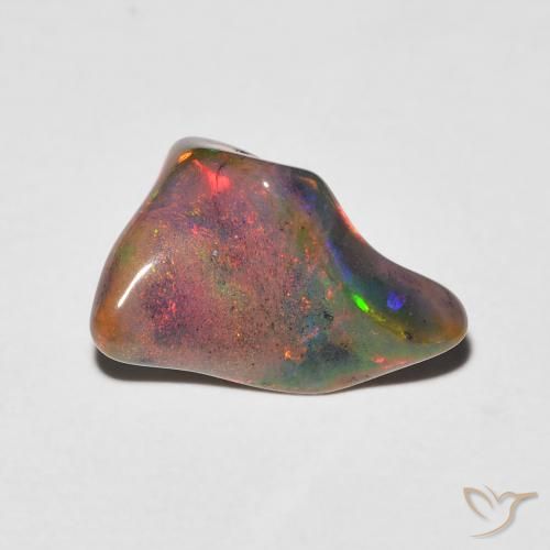 1.85ct Natural Multicolorido Opala, Chique, Translúcido
