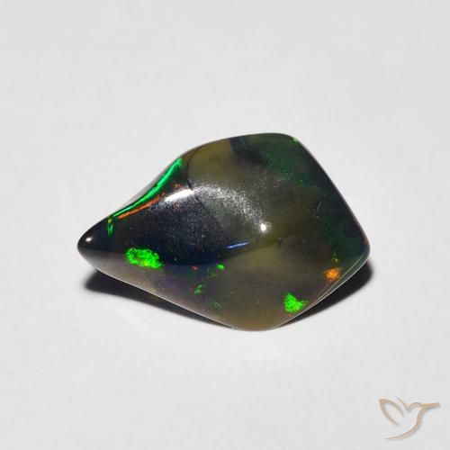 0.91ct Natural Multicolorido Opala, Chique, Translúcido