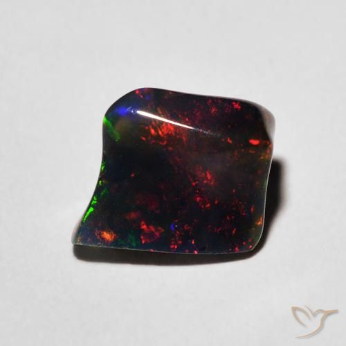 1.09ct Natural Multicolorido Opala, Chique, Translúcido