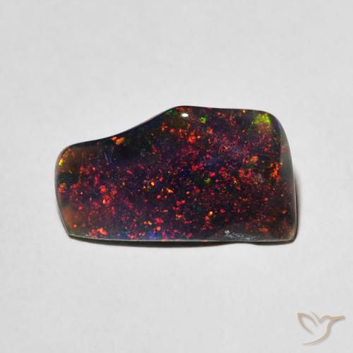 1.02ct Natural Multicolorido Opala, Chique, Translúcido