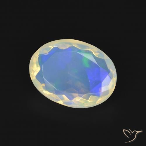 Opala Multicolorido Natural 2.32ct, oval, Transparente