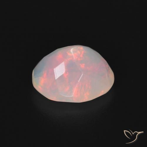 Opala Multicolorido Natural 1.20ct, oval, Transparente