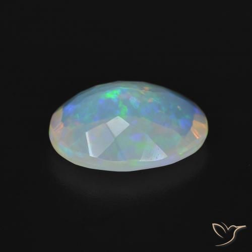Opala Multicolorido Natural 2.76ct, oval, Transparente