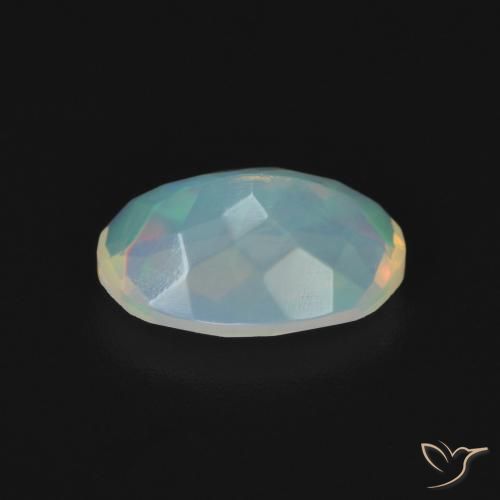 Opala Multicolorido Natural 1.21ct, oval, Transparente