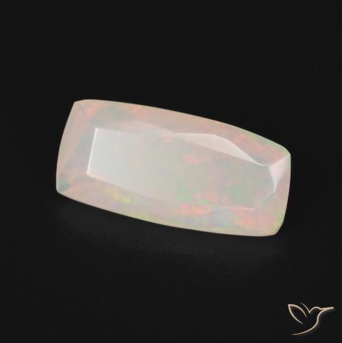 Opala Multicolorido Natural 1.25ct, Almofada, Transparente