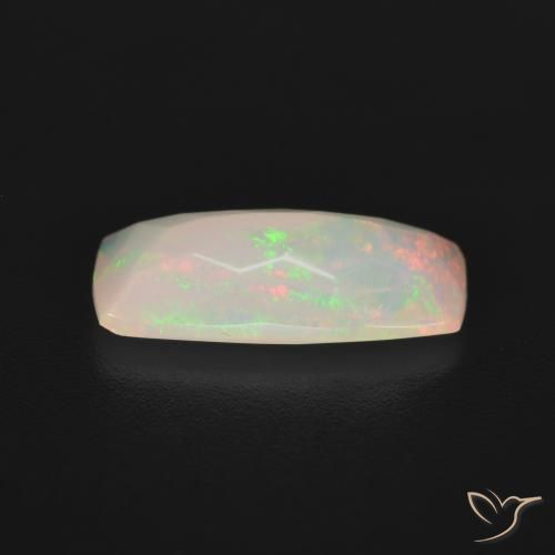 Opala Multicolorido Natural 1.25ct, Almofada, Transparente