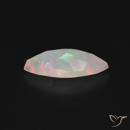 Opala Multicolorido Natural 0.70ct, Marquesa, Transparente