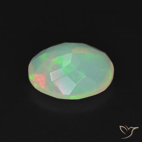 Opala Multicolorido Natural 1.10ct, oval, Transparente
