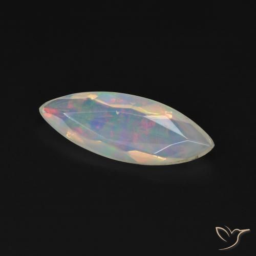 Opala Multicolorido Natural 0.55ct, Marquesa, Transparente