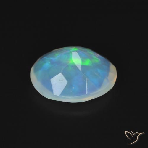 Opala Multicolorido Natural 1.08ct, oval, Transparente