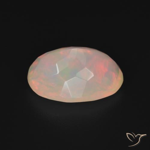 Opala Multicolorido Natural 2.89ct, oval, Transparente
