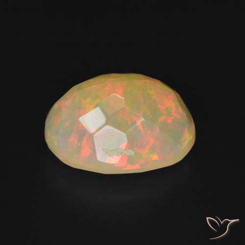 Opala Multicolorido Natural 2.18ct, oval, Transparente