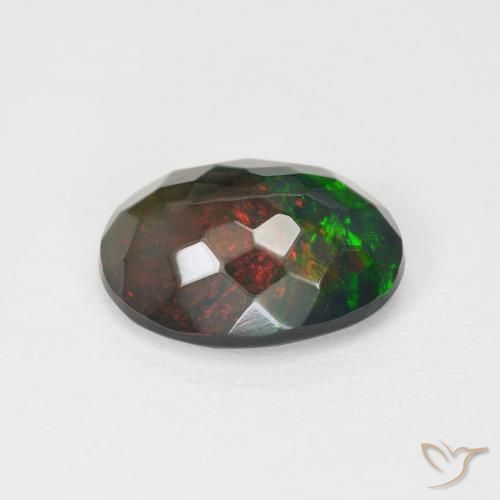 Opala Multicolorido Natural 1.71ct, oval, Opaco