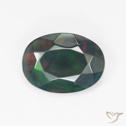 1.93ct Natural Multicolorido Opala, oval, Opaco