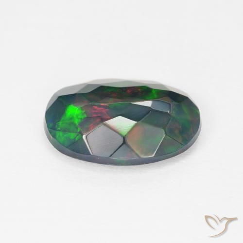 Opala Multicolorido Natural 1.93ct, oval, Opaco